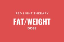 Green light therapy fat and weight doses