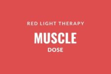 EMF Therapy muscle red light dose