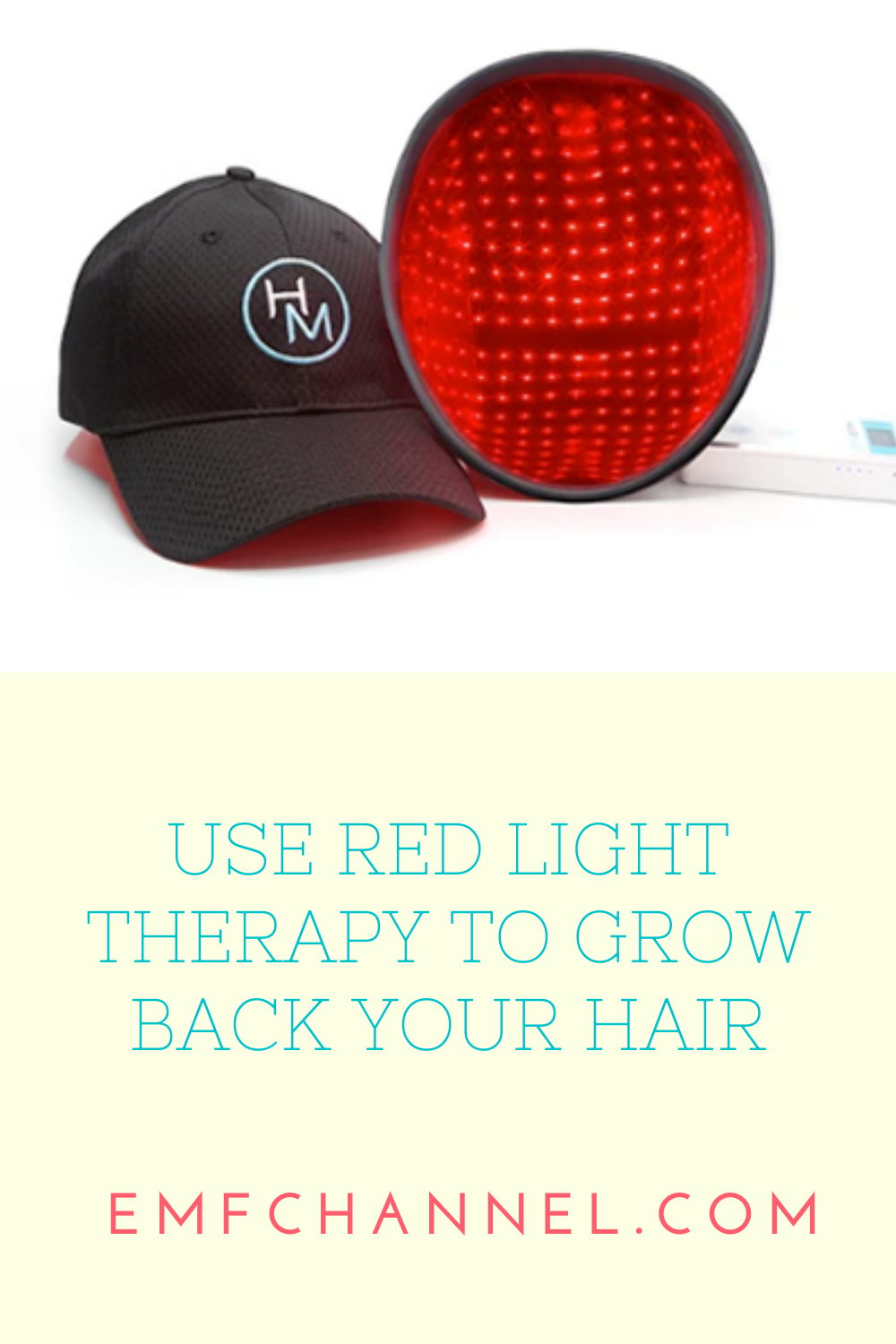 Use Red Light Therapy to Grow Back Your Hair